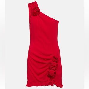 Blumarine Red One-Shoulder Runway Dress - NWT, size M